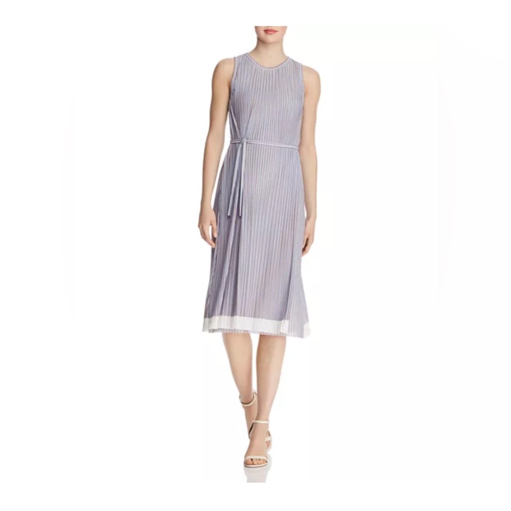 NWT Boss Enadira Sleeveless Pleated Dress Size S